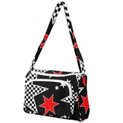 Stars Front Pocket Crossbody Bag by nateshop