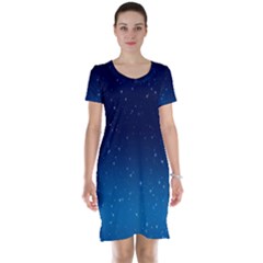 Stars-1 Short Sleeve Nightdress