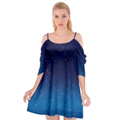 Stars-1 Cutout Spaghetti Strap Chiffon Dress by nateshop