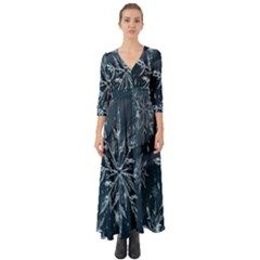 Stars-2 Button Up Boho Maxi Dress by nateshop