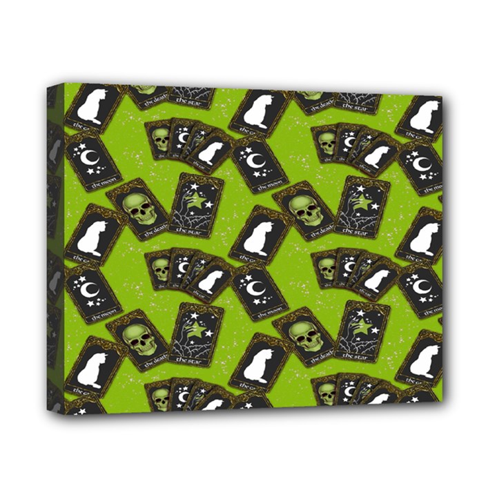 Cats And Skulls - Modern Halloween  Canvas 10  x 8  (Stretched)