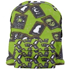 Cats And Skulls - Modern Halloween  Giant Full Print Backpack by ConteMonfrey