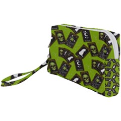 Cats And Skulls - Modern Halloween  Wristlet Pouch Bag (small) by ConteMonfrey