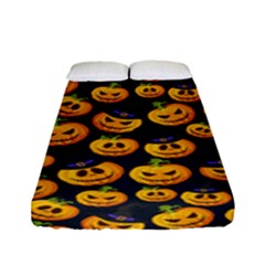 Jack O Lantern  Fitted Sheet (full/ Double Size) by ConteMonfrey