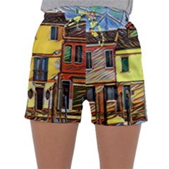 Colorful Venice Homes Sleepwear Shorts by ConteMonfrey