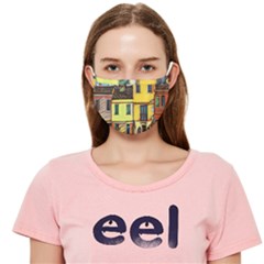 Colorful Venice Homes Cloth Face Mask (adult) by ConteMonfrey