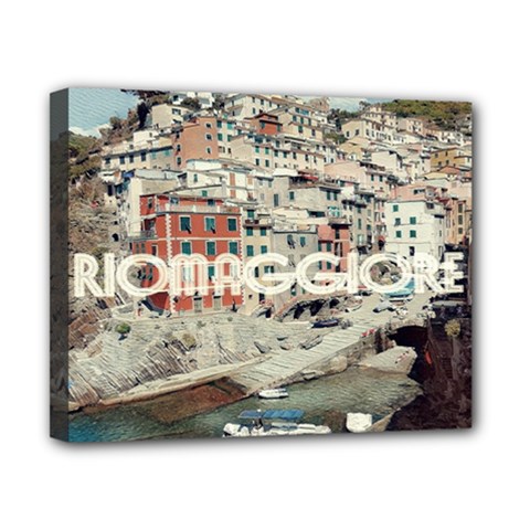 Riomaggiore - Italy Vintage Canvas 10  X 8  (stretched) by ConteMonfrey