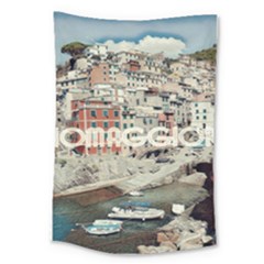Riomaggiore - Italy Vintage Large Tapestry by ConteMonfrey