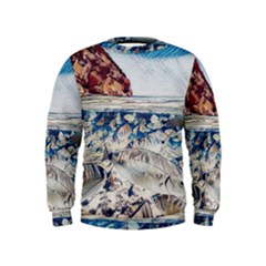 Fishes In Lake Garda Kids  Sweatshirt