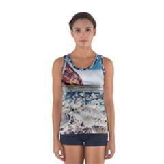 Fishes In Lake Garda Sport Tank Top 