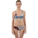 Fishes In Lake Garda Wrap Around Bikini Set View1