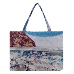 Fishes In Lake Garda Medium Tote Bag