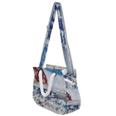 Fishes In Lake Garda Rope Handles Shoulder Strap Bag