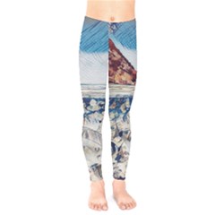 Fishes In Lake Garda Kids  Leggings