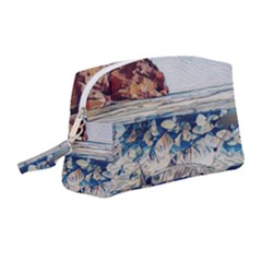 Fishes In Lake Garda Wristlet Pouch Bag (Medium)