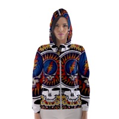 Grateful Dead Women s Hooded Windbreaker by Jancukart