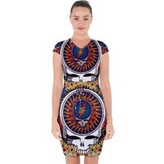 Grateful Dead Capsleeve Drawstring Dress 