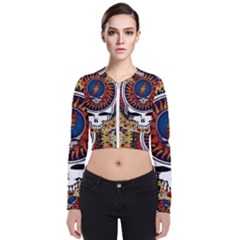 Grateful Dead Long Sleeve Zip Up Bomber Jacket