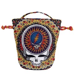 Grateful Dead Drawstring Bucket Bag by Jancukart