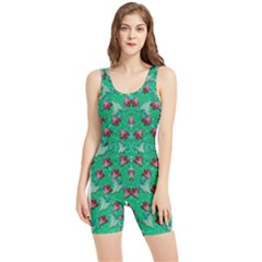 Beautiful Tropical Orchids Blooming Over Earth In Peace Women s Wrestling Singlet by pepitasart