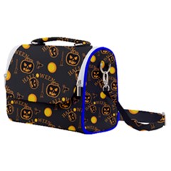 Halloween Background Pattern Satchel Shoulder Bag