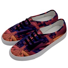 Pattern Colorful Background Abstarct Men s Classic Low Top Sneakers by Ravend