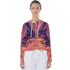 Pattern Colorful Background Abstarct Women s Slouchy Sweat