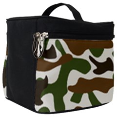 Camouflage Print Pattern Make Up Travel Bag (big) by Ravend