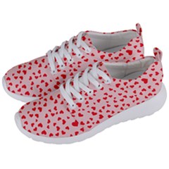 Hearts Valentine Heart Pattern Men s Lightweight Sports Shoes