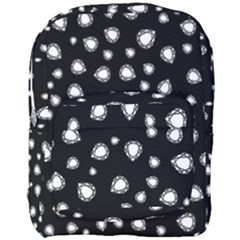 Pattern Girly Diamond Princess Full Print Backpack by Ravend