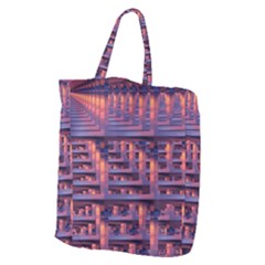 Abstract Pattern Colorful Background Giant Grocery Tote
