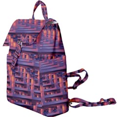 Abstract Pattern Colorful Background Buckle Everyday Backpack by Ravend