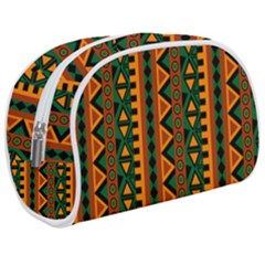 African Pattern Texture Make Up Case (medium)