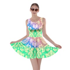 Hippie Fabric Background Tie Dye Skater Dress by Ravend