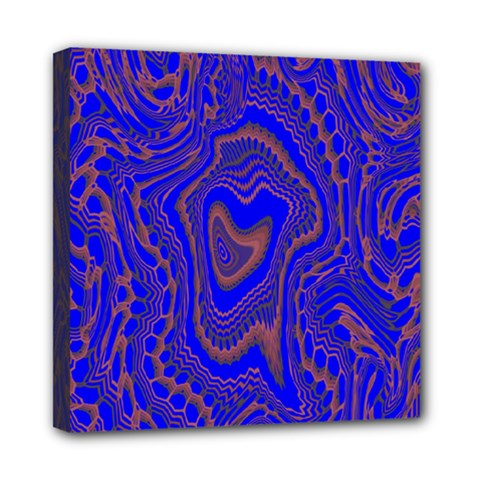 Optical Illusion Illusion Pattern Mini Canvas 8  X 8  (stretched)