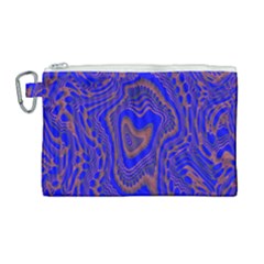 Optical Illusion Illusion Pattern Canvas Cosmetic Bag (large)