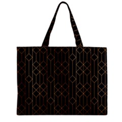 Illustrations Art Geometric Pattern Zipper Mini Tote Bag