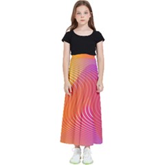 Brochure Flyer Poster Music Kids  Flared Maxi Skirt