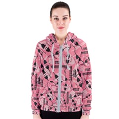 Connection Get Connected Technology Women s Zipper Hoodie by Ravend