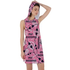 Connection Get Connected Technology Racer Back Hoodie Dress by Ravend