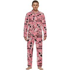 Connection Get Connected Technology Men s Long Sleeve Velvet Pocket Pajamas Set by Ravend