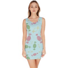 Toffees Candy Sweet Dessert Bodycon Dress