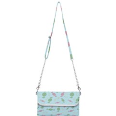 Toffees Candy Sweet Dessert Mini Crossbody Handbag by Ravend