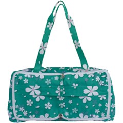Pattern Background Daisy Flower Floral Multi Function Bag