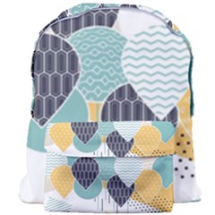 Abstract Balloon Pattern Decoration Giant Full Print Backpack