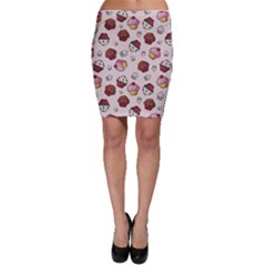 Cake Cupcake Sweet Dessert Food Bodycon Skirt