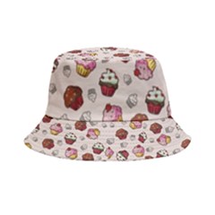 Cake Cupcake Sweet Dessert Food Inside Out Bucket Hat by Ravend