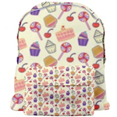 Cupcake Pattern Lollipop Giant Full Print Backpack