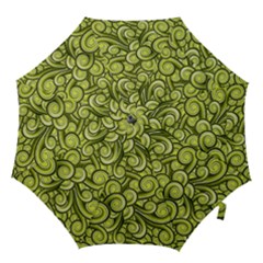 Flower Design Paradigm Start Hook Handle Umbrellas (medium) by Ravend