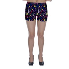 Fashion Pattern Accessories Design Skinny Shorts